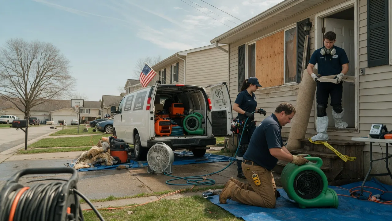 Water Damage Restoration in Marion, LA near me